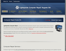 Tablet Screenshot of pcrepairaugustaga.com